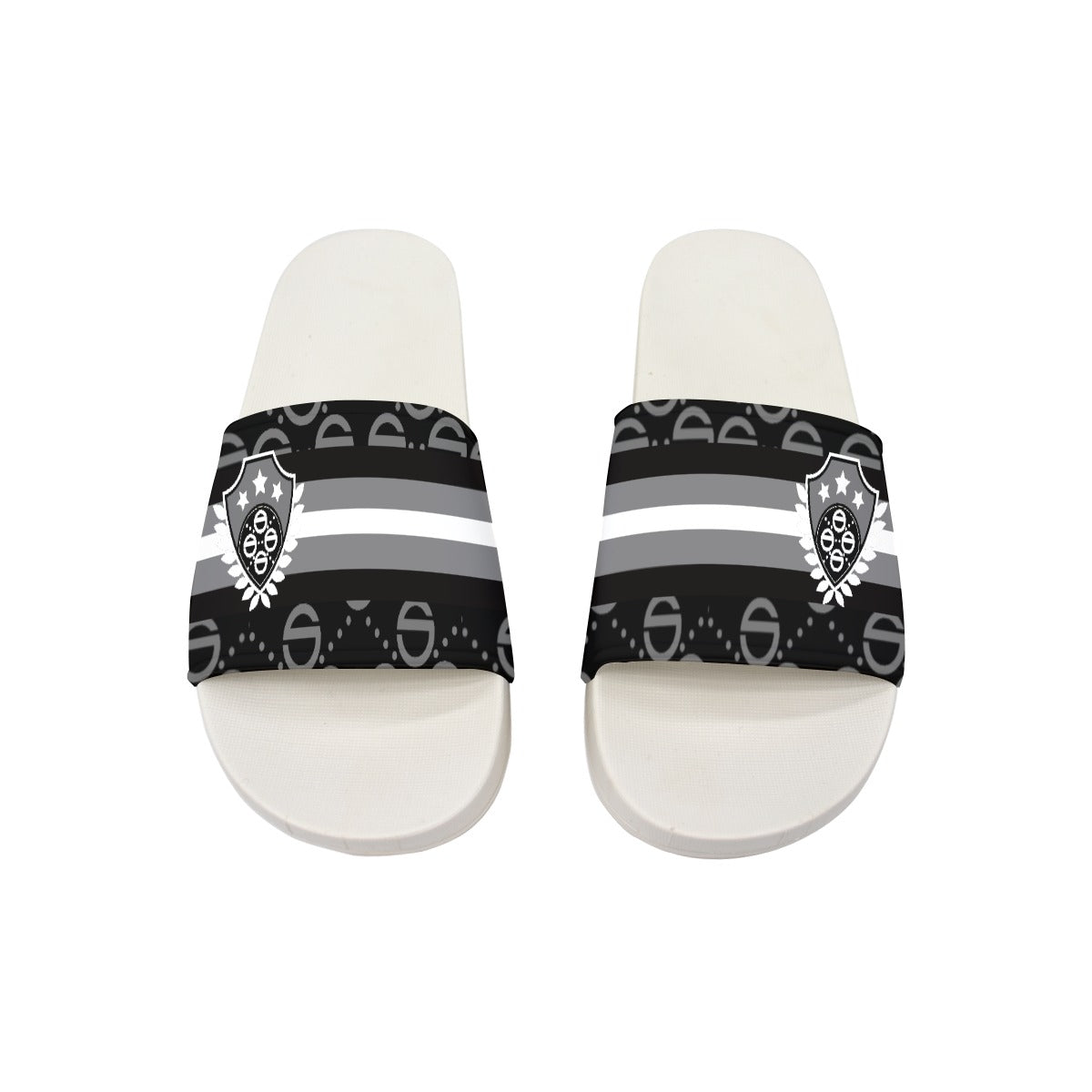 She'va HIS Comfy Stylish Slip Ons (Sig/b/w/2) (2 Colors)