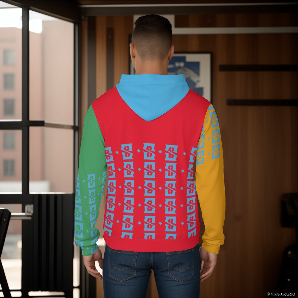 Men's Pullover Hoodie Primary S