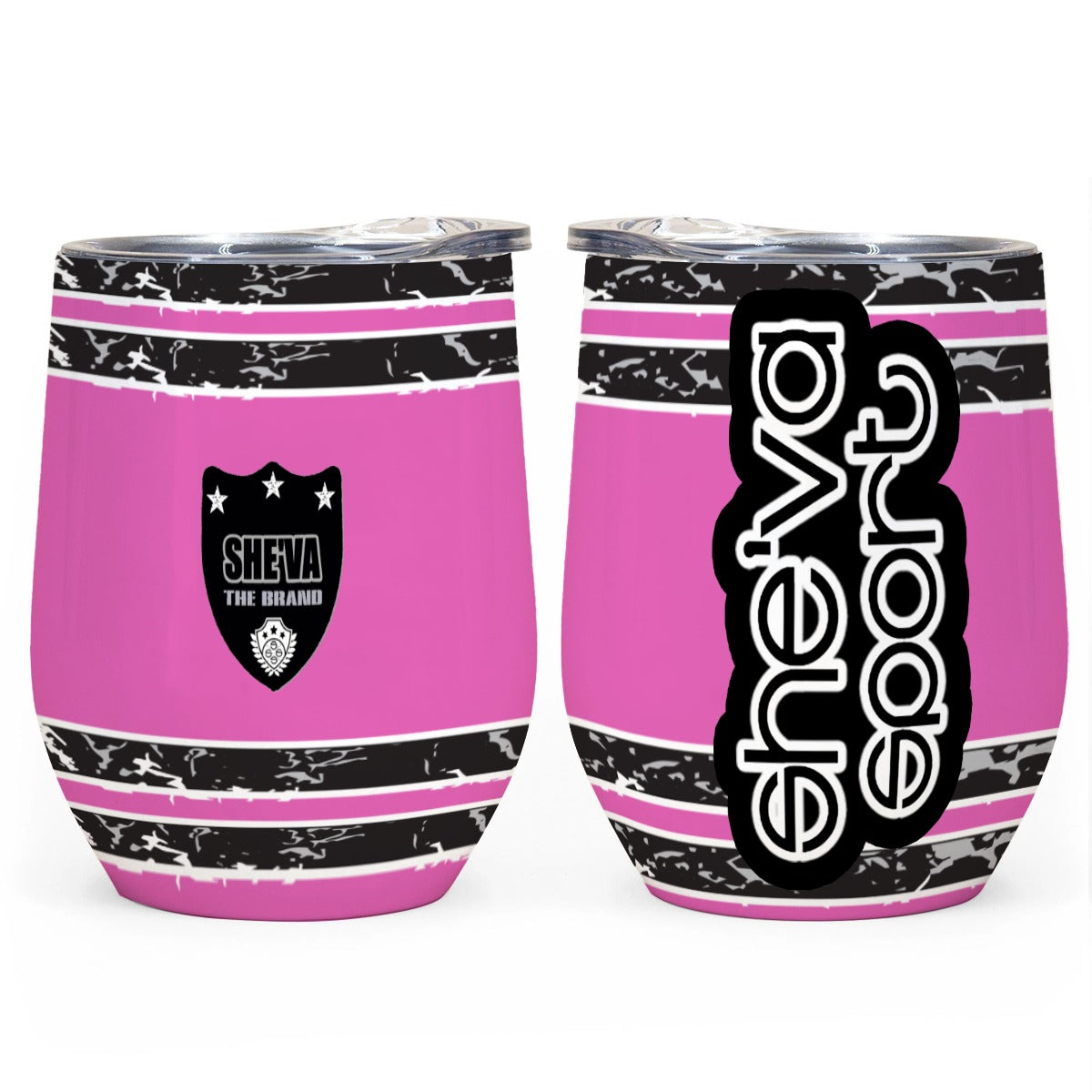 She'va Sport Wine Tumbler 12OZ (pink)