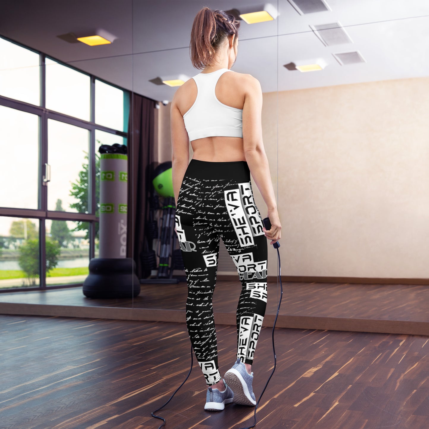 She'va Women's Message Yoga Leggings