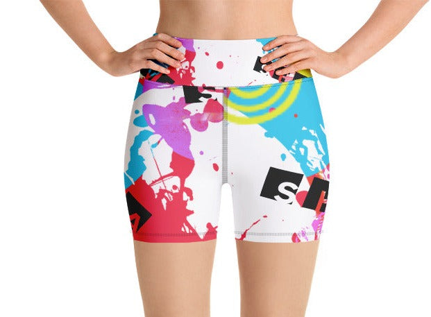 She'va Yoga/Pool Shorts (really red)