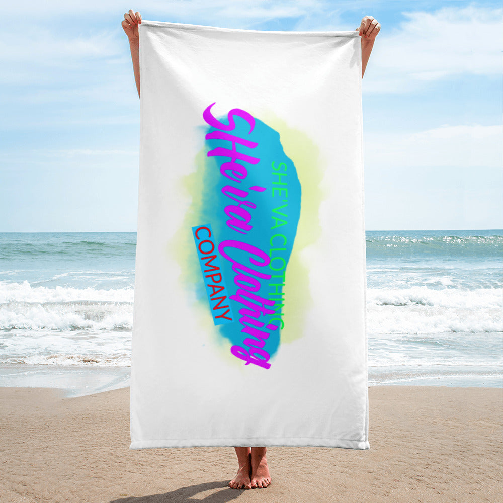 She'va Blue Waters Beach Towel