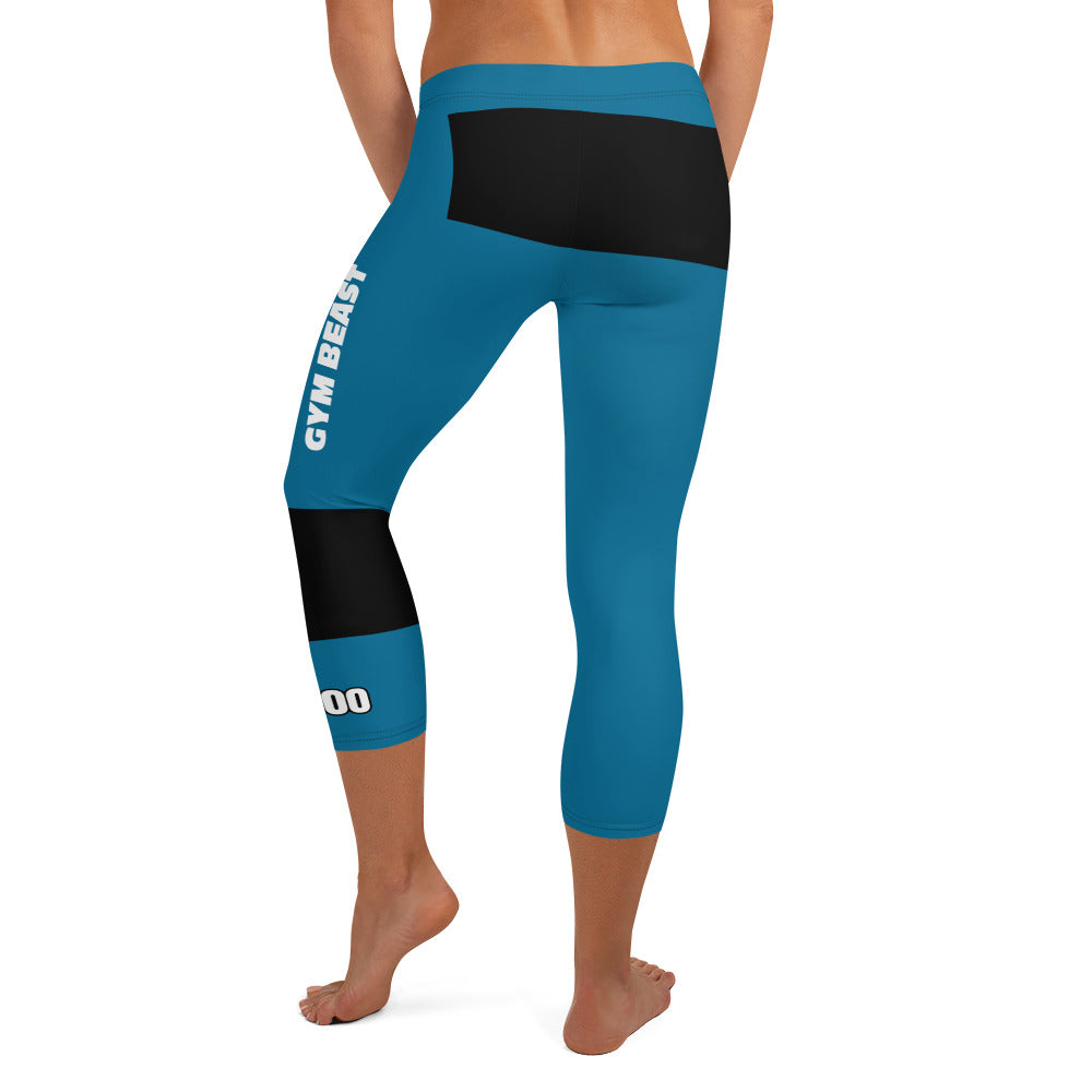 She'va Sport Capri Leggings (blue)
