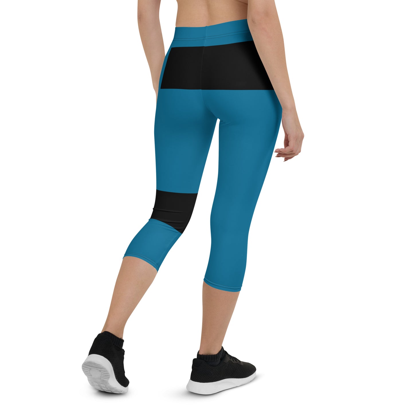 She'va Sport Capri Leggings (blue)