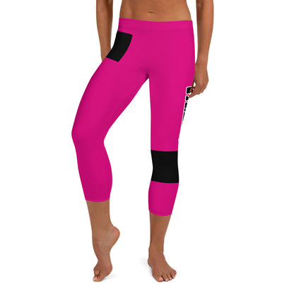 She'va Sport Capri Leggings (pink)