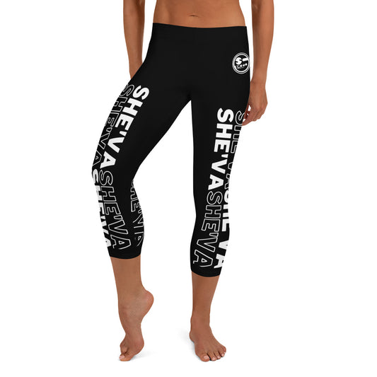 She'va Capri Leggings (black/white)