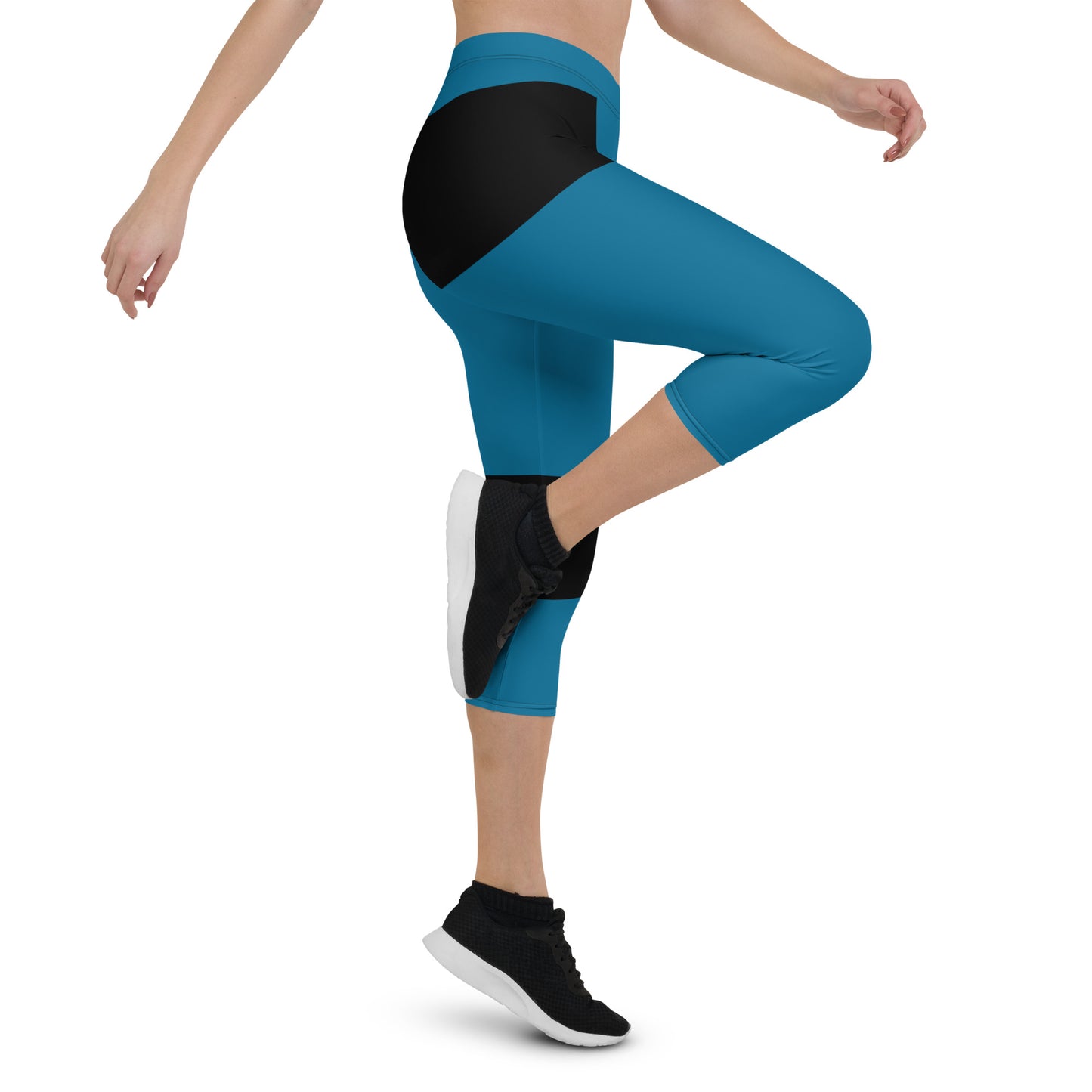 She'va Sport Capri Leggings (blue)