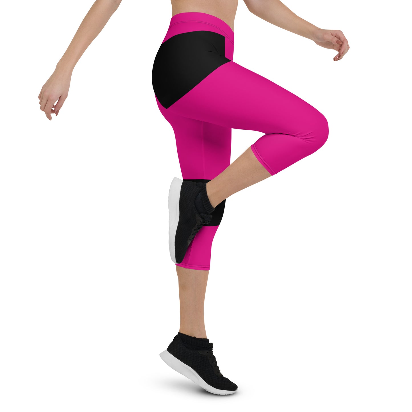 She'va Sport Capri Leggings (pink)