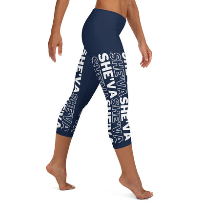 She'va Capri Leggings Navy