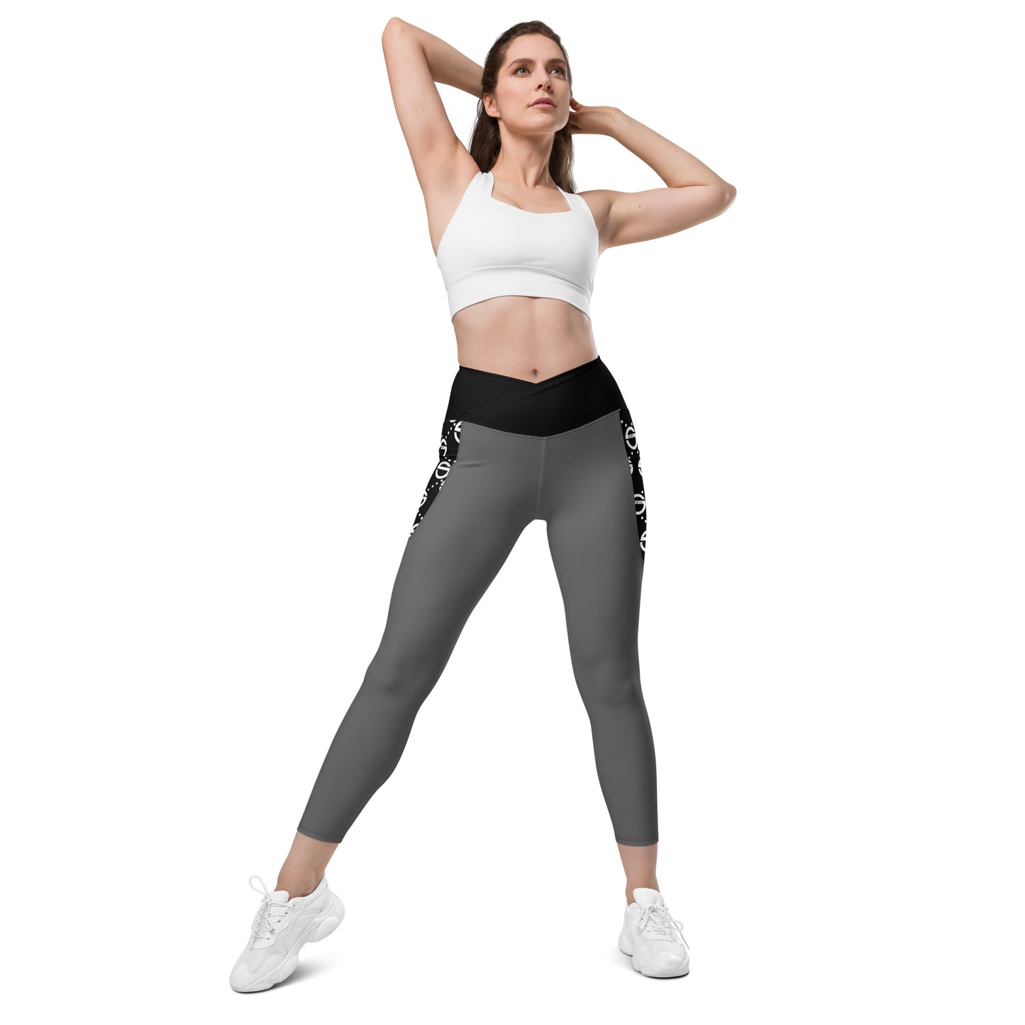 She'va Sport Crossover leggings with pockets