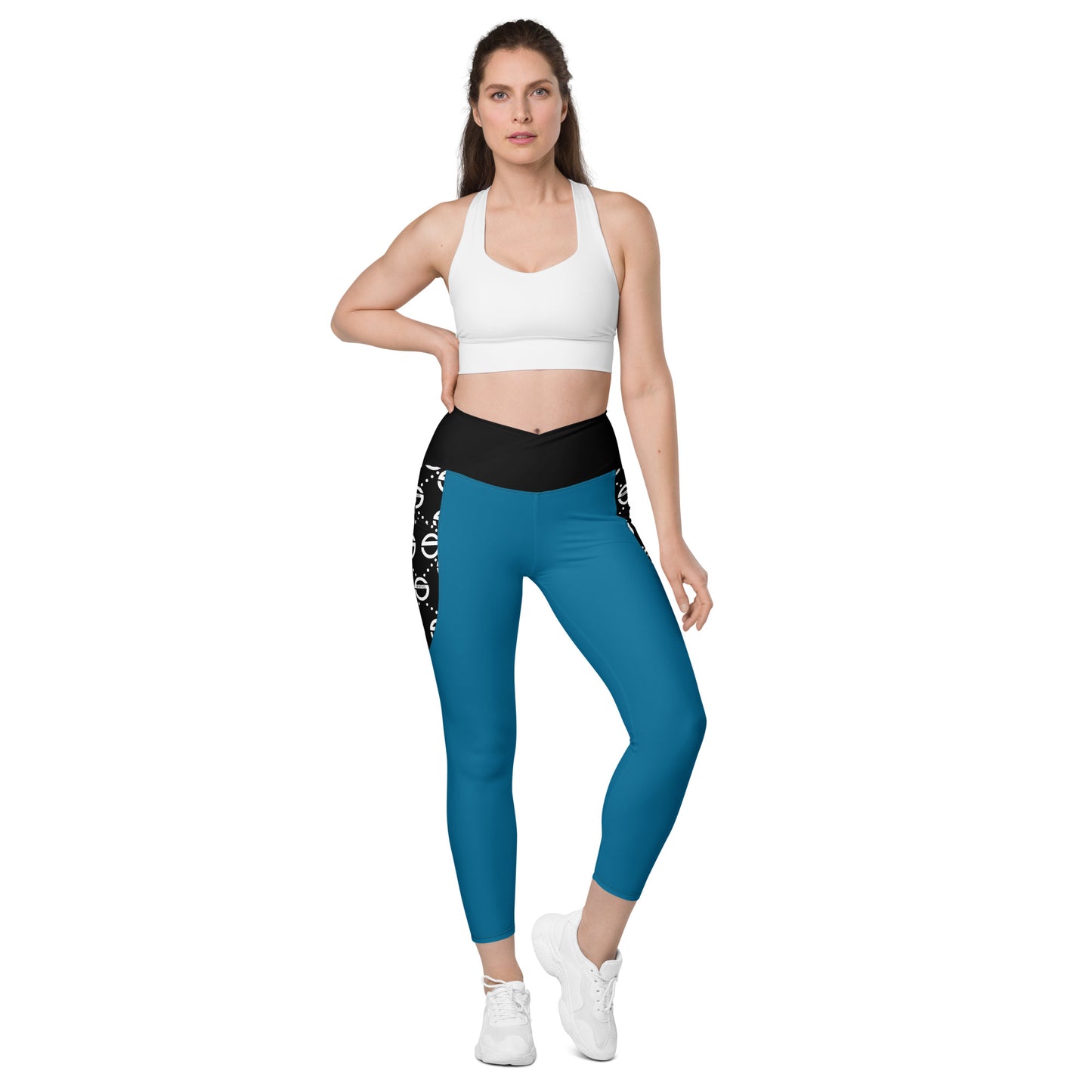 She'va Sport Crossover leggings with pockets