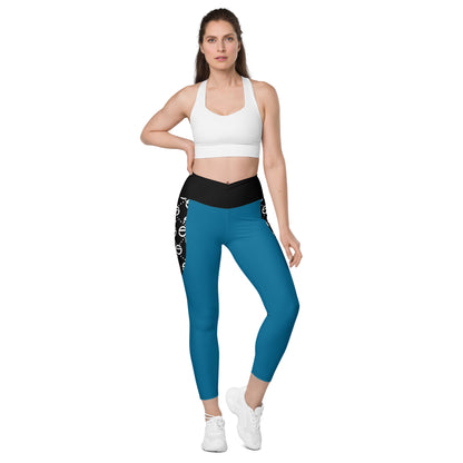 She'va Sport Crossover leggings with pockets