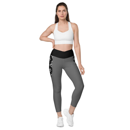 She'va Sport Crossover leggings with pockets