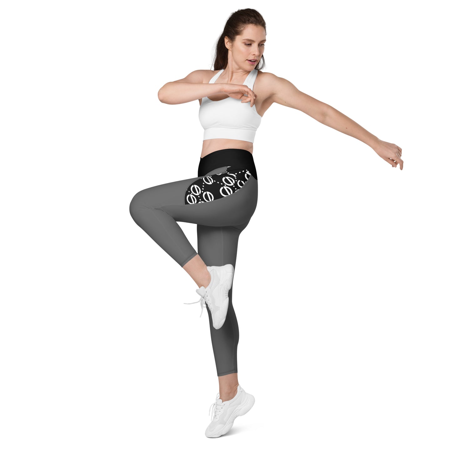 She'va Sport Crossover leggings with pockets