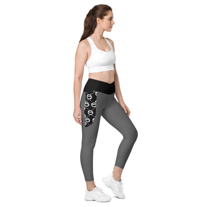 She'va Sport Crossover leggings with pockets