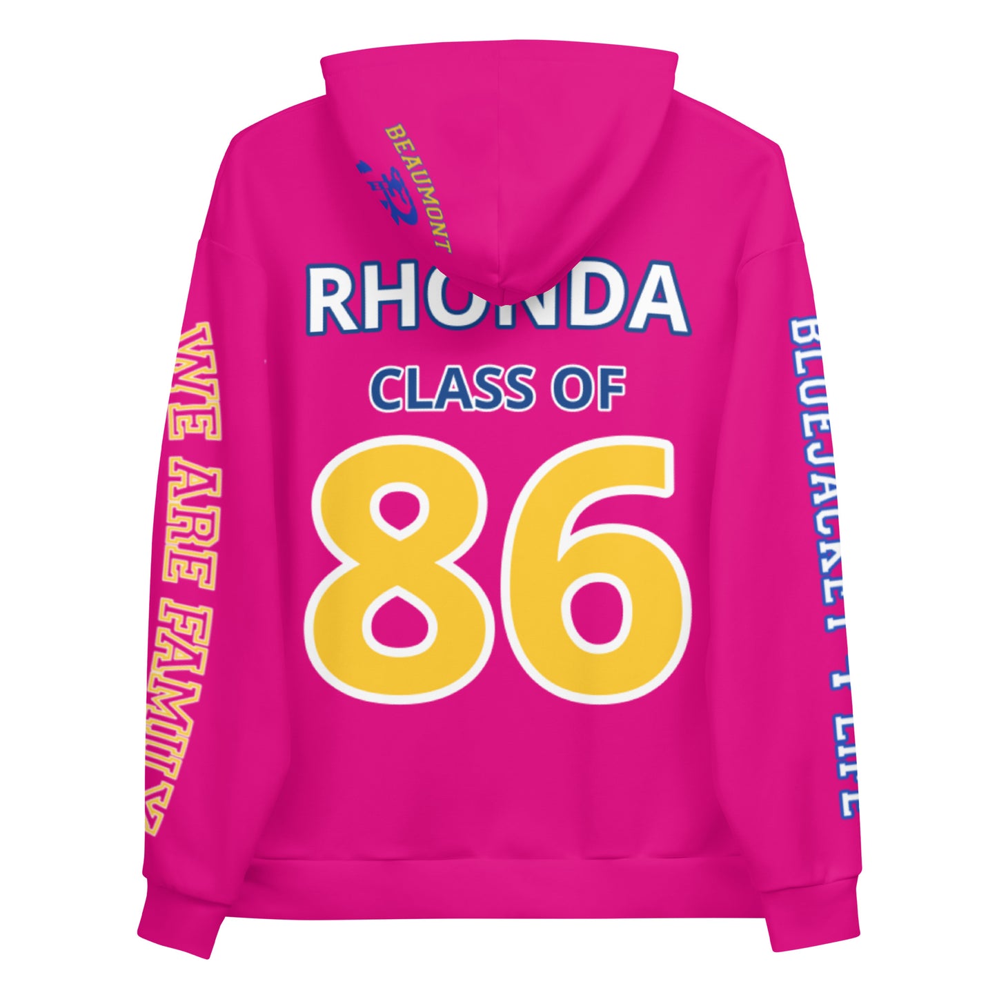 BHS ALUMI Unisex Hoodie INCLUDES GRADUATION YEAR NAME EXTRA