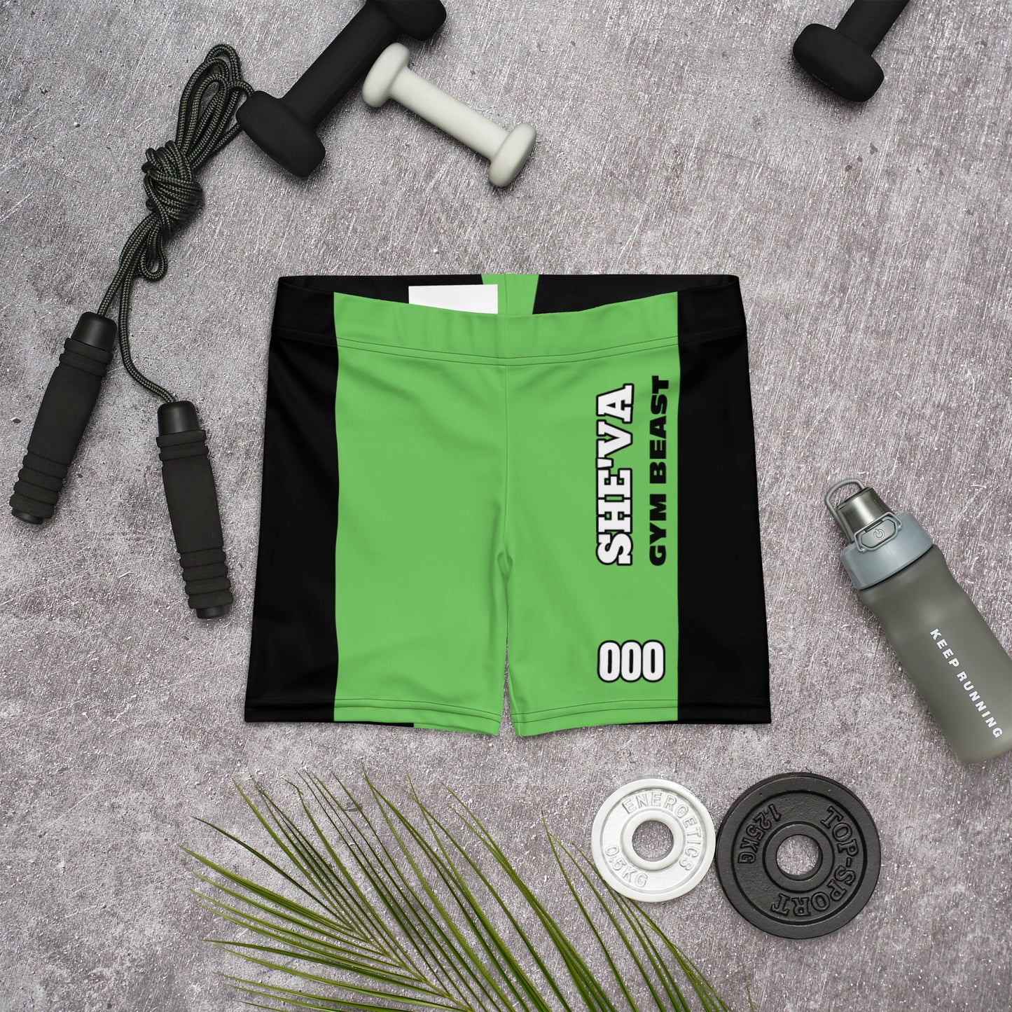 She'va Sport Workout Biker Shorts (green)