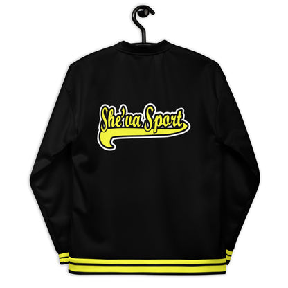 She'va Mens Bomber Jacket (yel/blk)