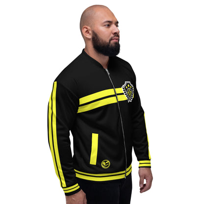 She'va Mens Bomber Jacket (yel/blk)