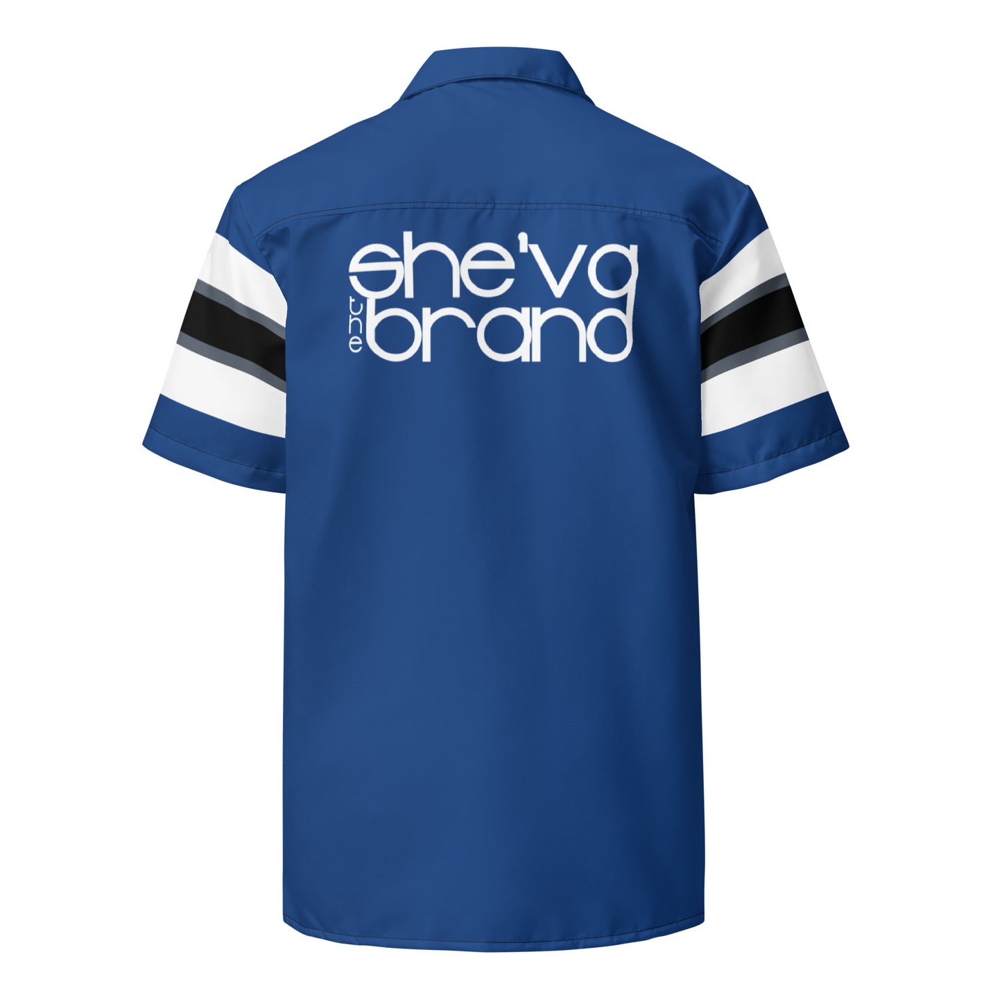She'va Men's Button Shirt (drkblue/white)