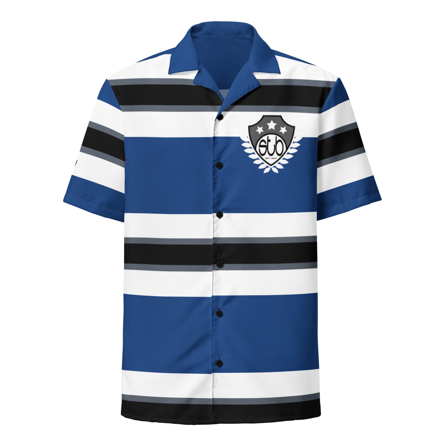 She'va Men's Button Shirt (drkblue/white)