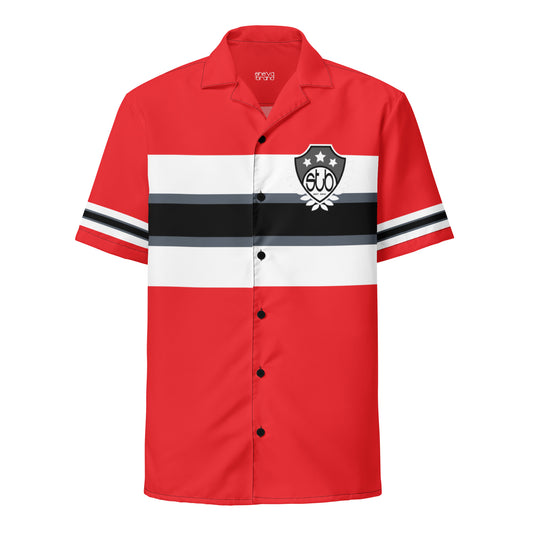 She'va Men's Button Down Shirt (red/white)