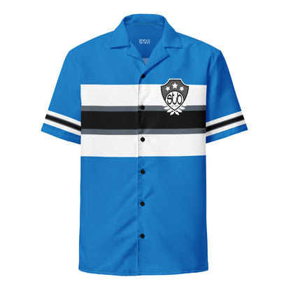 She'va Men's Button Down Shirt (royal/white)