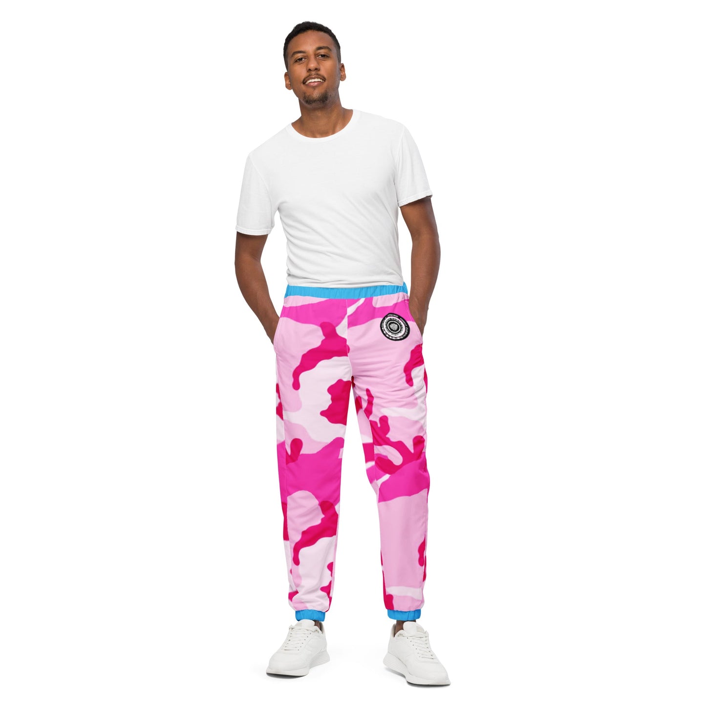 Army Patched Unisex Camo track pants (p/b/unisex)