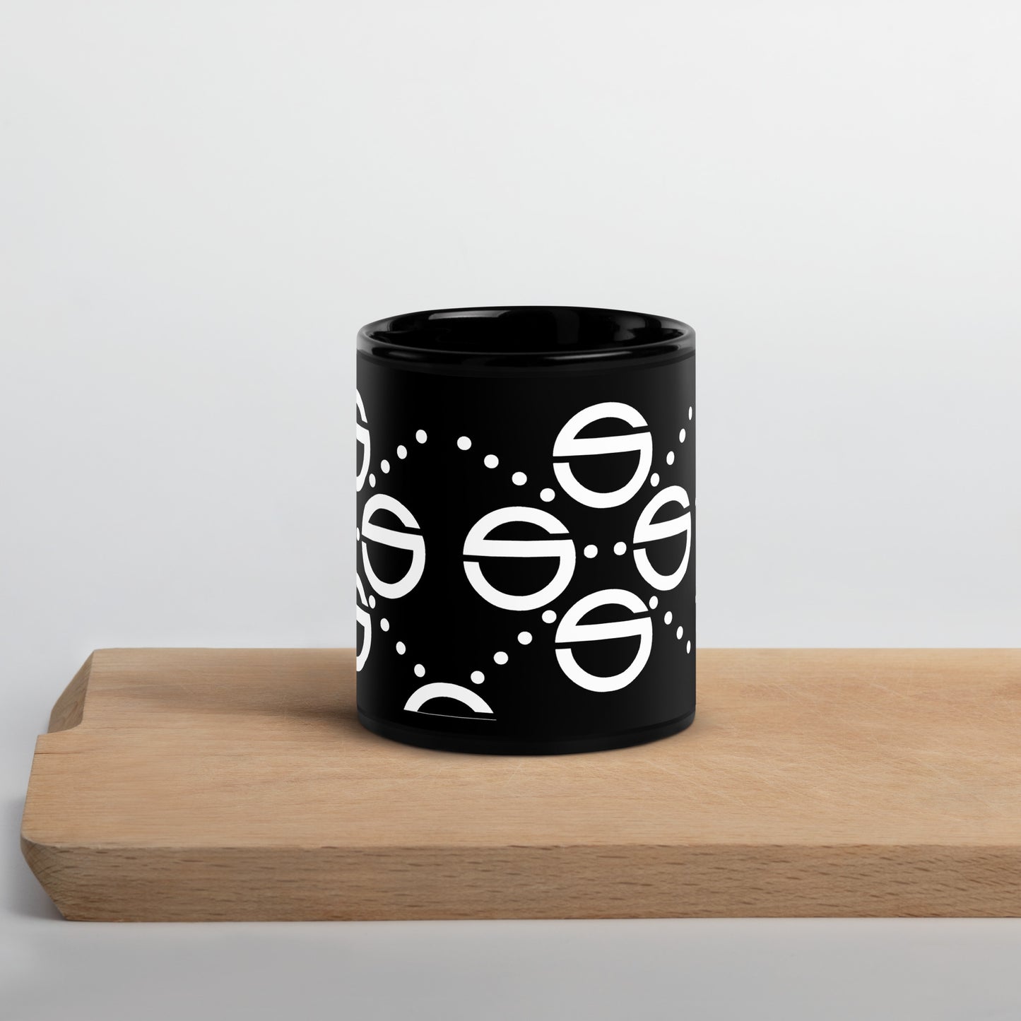 Black Glossy Mug