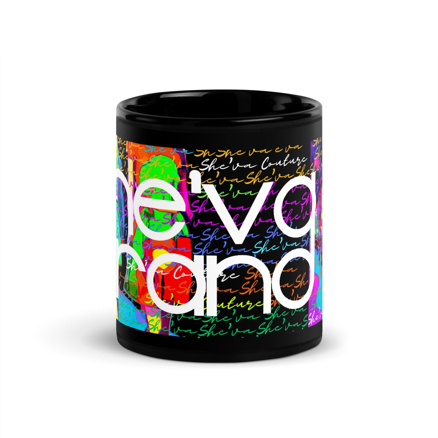 Conceited 11 oz. Black Glossy Runway Mug
