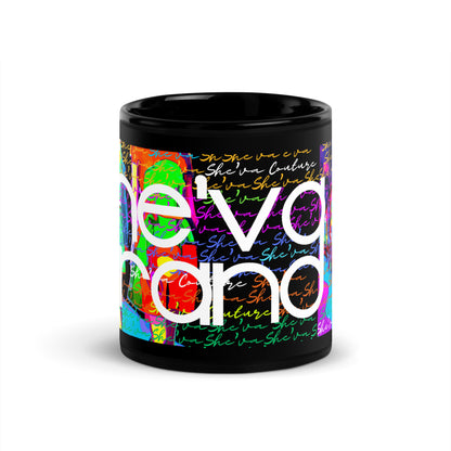 Conceited 11 oz. Black Glossy Runway Mug