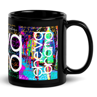 Conceited 11 oz. Black Glossy Runway Mug