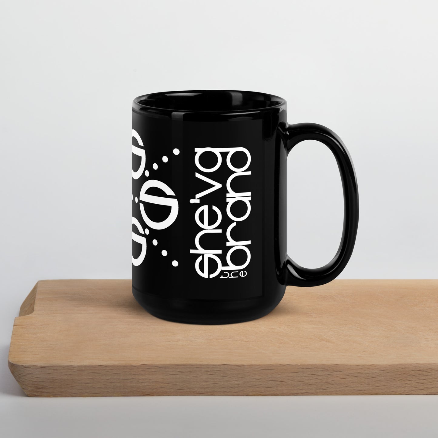 Black Glossy Mug