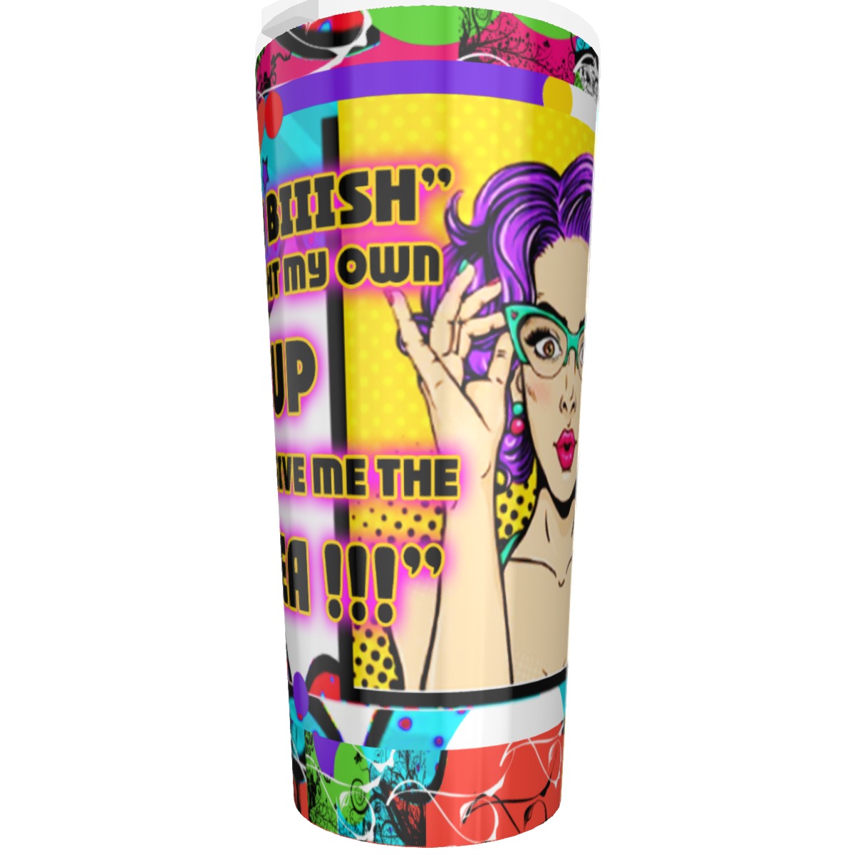 CS Tea Cup Tumbler 30oz