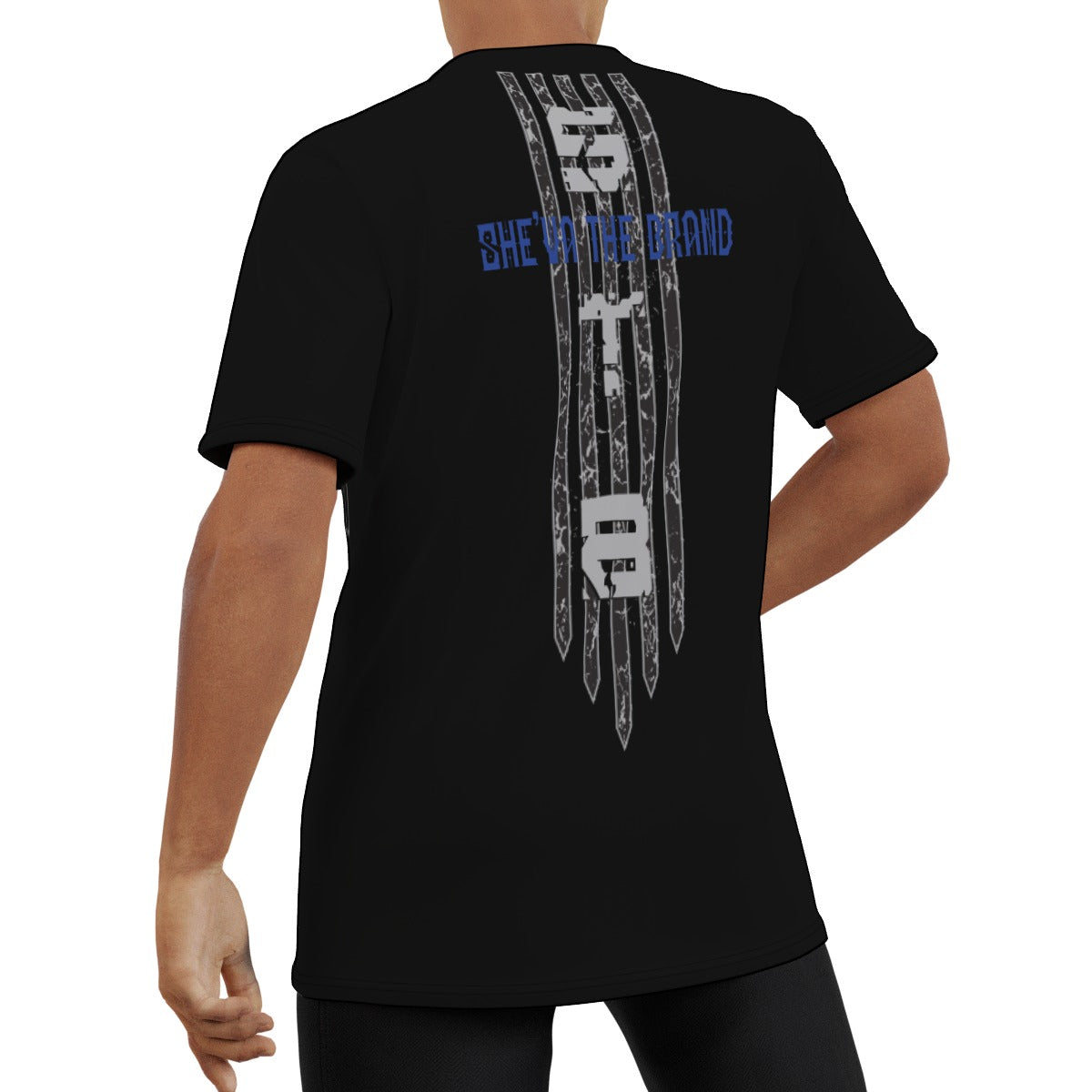 She'va Men's Basic O-Neck T-Shirt (blk/blu/gry)