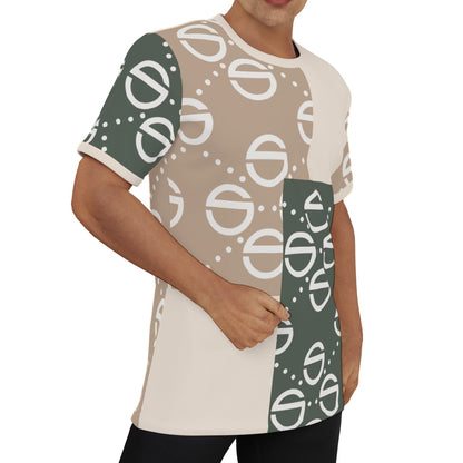 She'va Men's Basic O-Neck T-Shirt (earth)