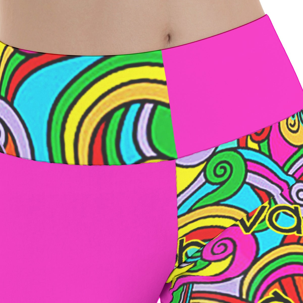 She'va Women's Flare Yoga Pants (col/hotp)