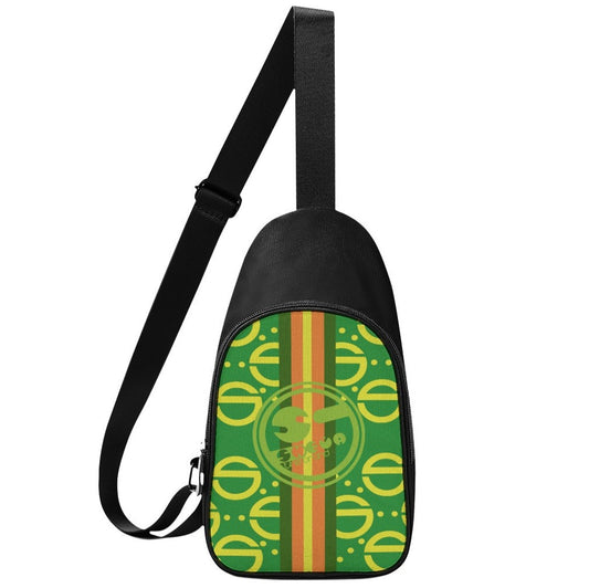 She'va Stamped Chest Bag (gre/ora/yel)