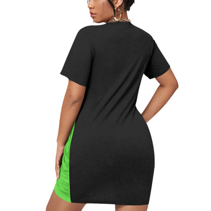 She'va Ai Couture Stacked Hem Top/Dress  (Dina) L-5XL