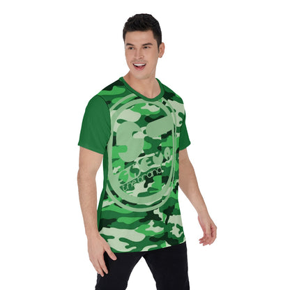 She'va Men's Basic O-Neck T-Shirt (gre/camo)
