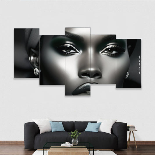 She'va Fashion Framed five-piece mural 001