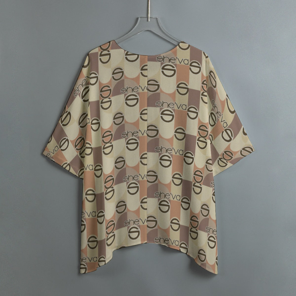 She'va Women's Graphic Bat Sleeve Shirt (nude)