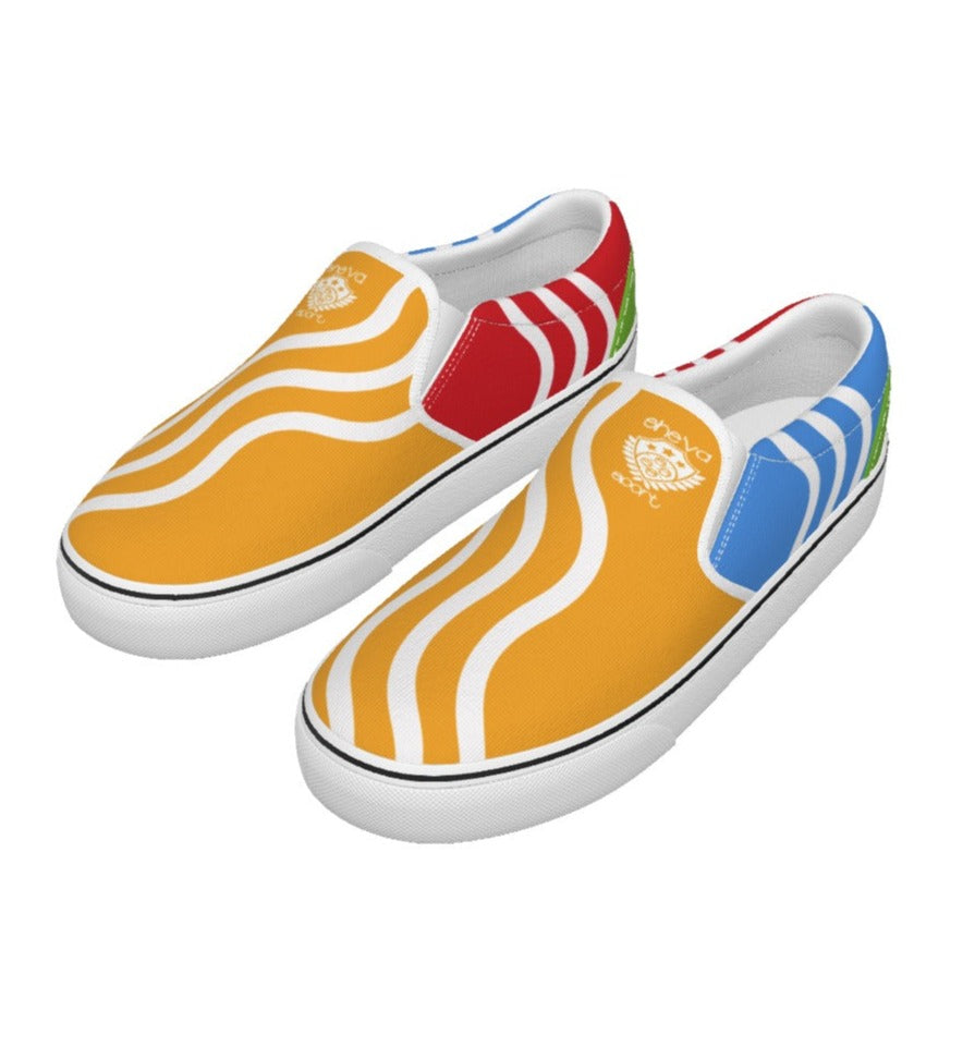 She'va Him Slip On Skater Sneakers Vacay