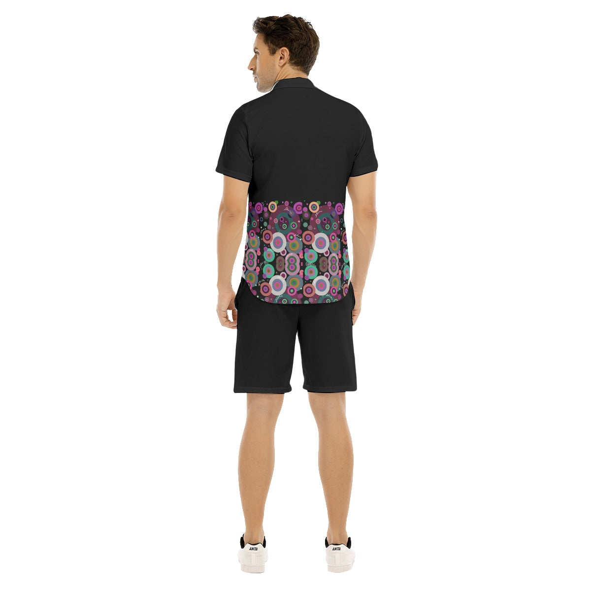 She'va Men's 2Piece/No-sides Short Sleeve Shirt and Shorts