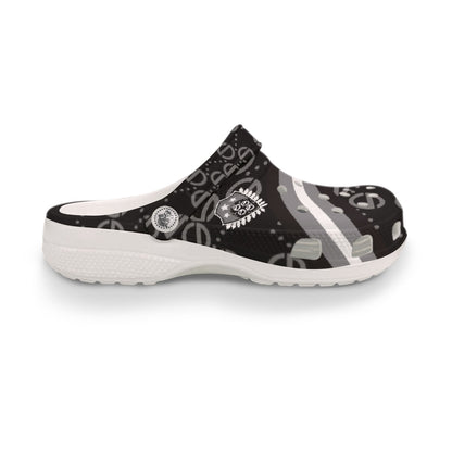 She'va HIS ILIVE Clogs (SIG/black/white)