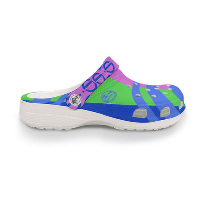 She'va HERS ILIVE Clogs  (gre/blu/pla)