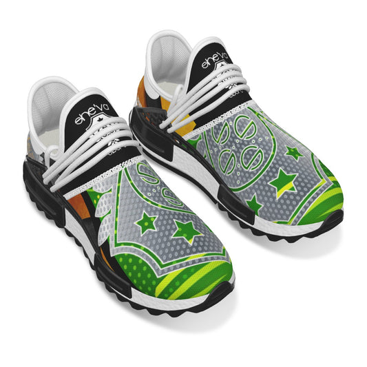 She'va Her Sprint Mesh Sneakers Gre/oran