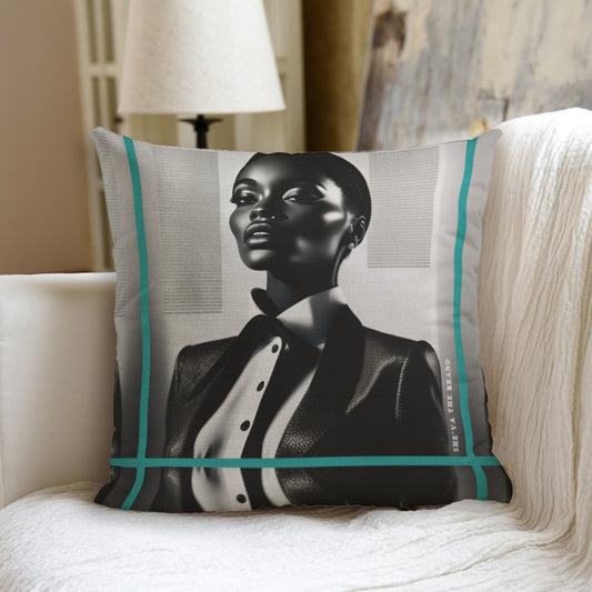 FASHION Collection Throw Pillow with Insert Teal