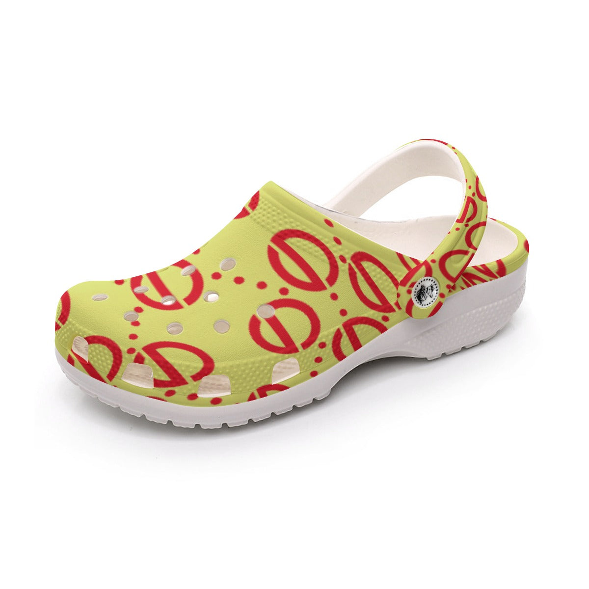 She'va HIS  ILIVE Clogs (red/yel)