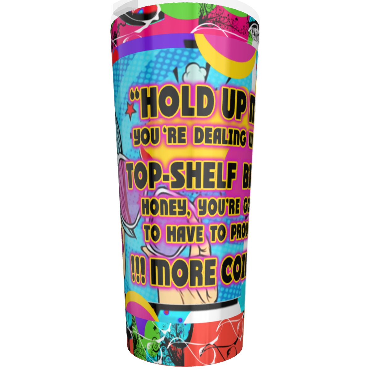 CS Pink Streak Tumbler 30oz